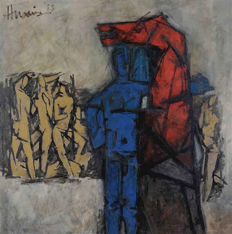 Cinq Senses - Abstract Paintings of M.F. Husain